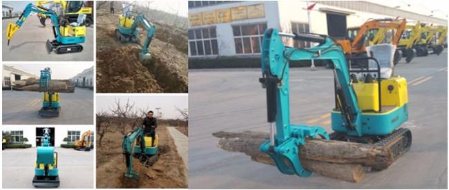 Giá thấp Trung Quốc Nhà sản xuất 800kg Mini Excavator Đối với trang trại