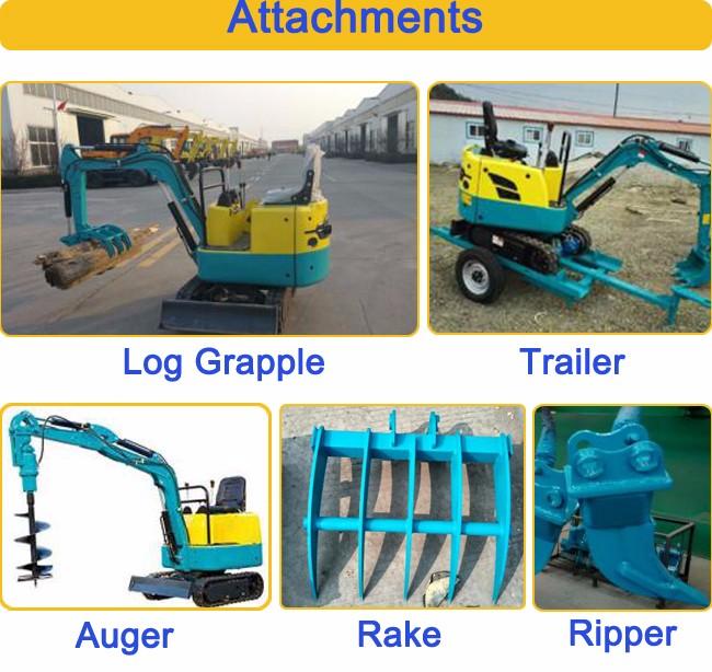 Giá thấp Trung Quốc Nhà sản xuất 800kg Mini Excavator Đối với trang trại