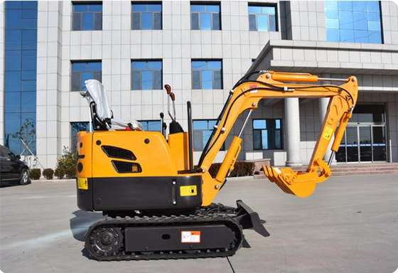 Đơn giản 1.5km / H Máy Khoan Mini / Máy đào cho trọng lượng trang trại 800kg