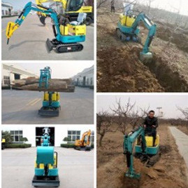 Trang trại nhỏ gọn Digger Mini Máy xúc 800kgs Mini Thiết bị Khai quật 900kgs