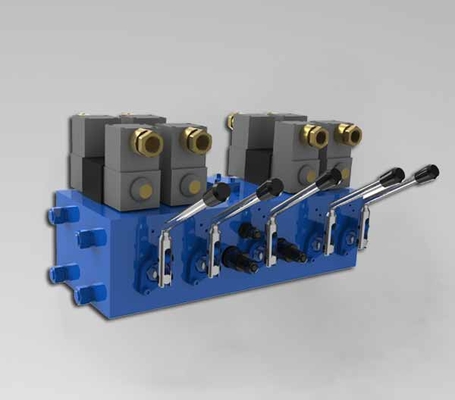 Van điều khiển hướng thủy lực điện CMJF20 cho 80/210 l / phút